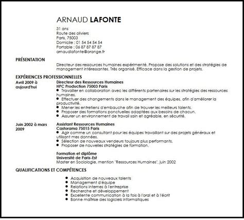 Notre modèle de cv pour les ressources humaines saura vous guider afin de promouvoir vos expériences professionnelles et valoriser vos connaissances. cv type assistant ressources humaines
