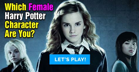 Rowling's ubiquitous boy wizard couldn't conquer new territory, harry potter is making his official broadway debut this weekend with the opening of harry potter and the cursed child. Which Female Harry Potter Character are you? | Playbuzz