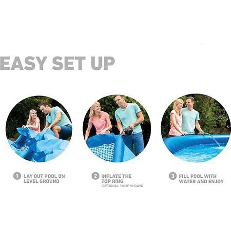 Intex 10ft X 30in Easy Set Inflatable Pool Academy