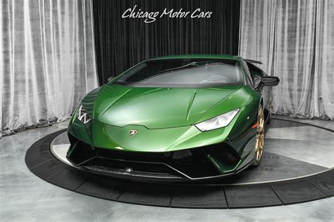 Used 2018 Lamborghini Huracan Performante Lp640 4 Coupe Fully Loaded