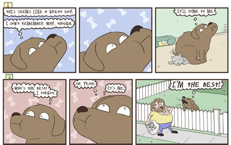 Im The Best Whompcomic Thoughts Dog Comics Funny Comics