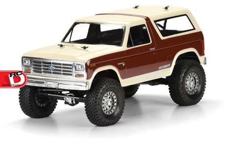 1981 Ford Bronco Clear Body From Pro Line Rc Driver