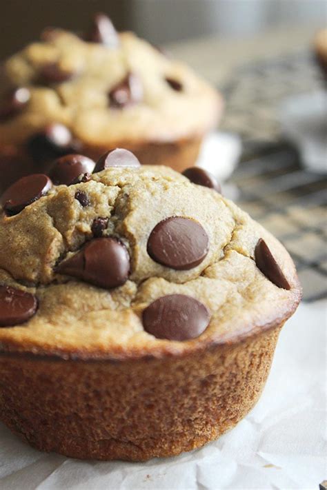 Tender, hearty and studded with chocolate chips—these muffins have it all. Gluten Free Chocolate Chip Cookie Muffins - Simple Green Moms