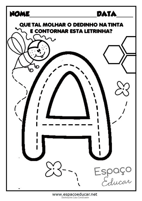 Atividades Da Vogal A Para Educação Infantil
