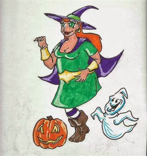 Halloween Witch By Halloranillustration On Deviantart