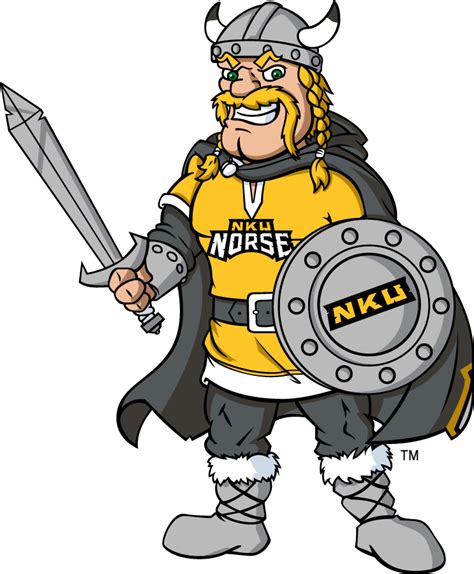 Northern Kentucky Norse Logo Mascot Logo Ncaa Division I N R