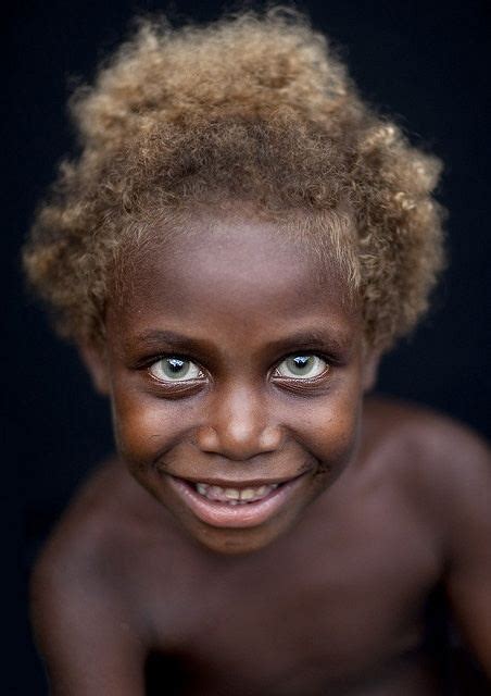 Lighter hair is merely a human mutation. What is Melanesian? - Quora