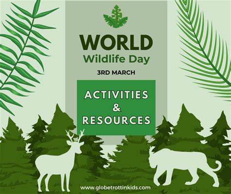 World Wildlife Day Activities And Resources Globe Trottin Kids