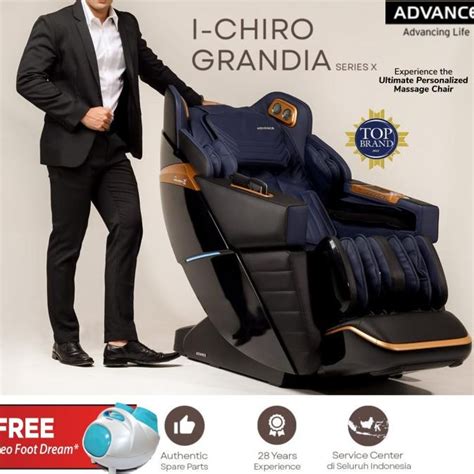 Jual Kursi Pijat Advance Ichiro Grandia X Massage Chair Elektrik