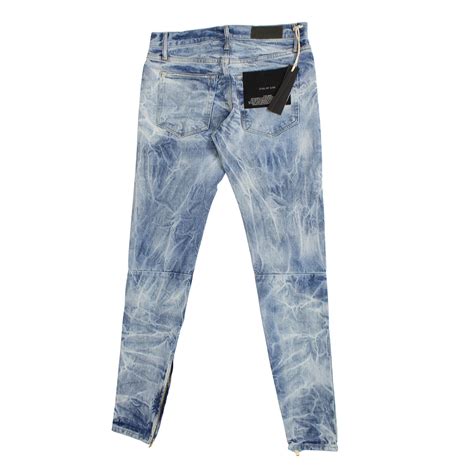 Fear Of God Mens Selvedge Holy Water Jeans Indigo 31 Luxury