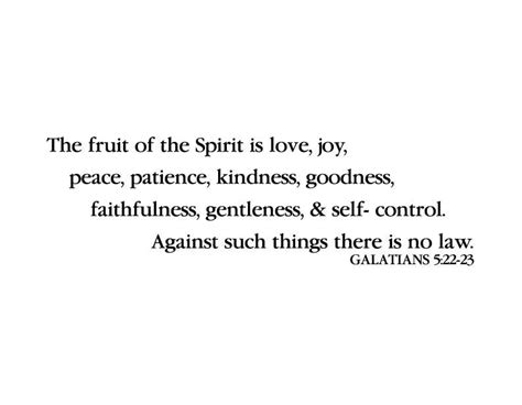 Custom Galatians 522 Fruit Of The Spirit Love Joy Peace Etsy Canada
