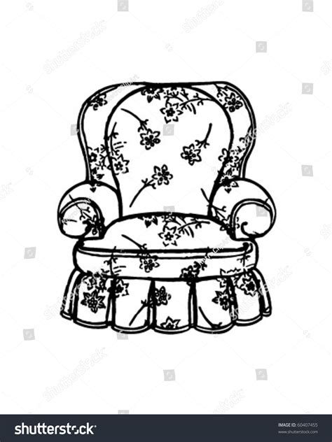 A quality drafting chair needs to be comfortable even after sitting for long periods. Cozy Arm Chair - Retro Clip Art Stock Vector Illustration ...