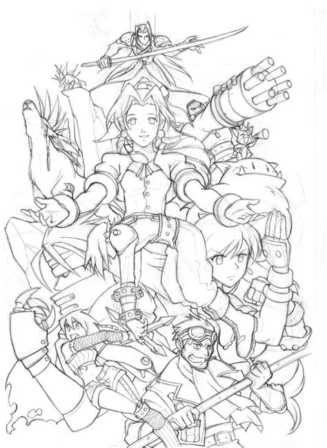 Check spelling or type a new query. Coloring page: Final Fantasy (Video Games) #2 - Printable ...