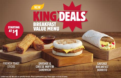 Their signature whopper sets the hallmark of high quality burgers. News: Burger King - King Deals Value Menu Anchored By New ...