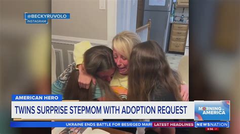 Twins Surprise Stepmom With Adoption Request Morning In America Newsnation