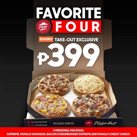 Pizza Hut Triple Pizza Treat For P499 And More Promos