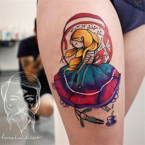 The words can be included as elements of a larger design, or make a great writing many alice in wonderland tattoo designs are inspired by the visuals in these adaptations, including: Bumpkin Tattoo Studio, a Great Place to Get Colorful ...