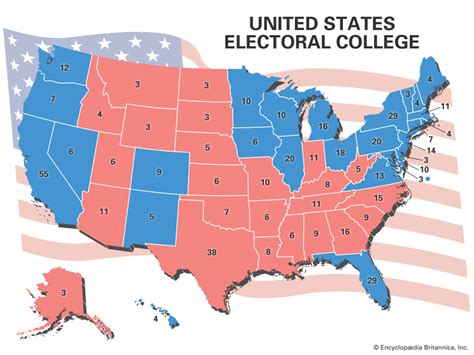 United States Electoral College Votes By State Electoral College