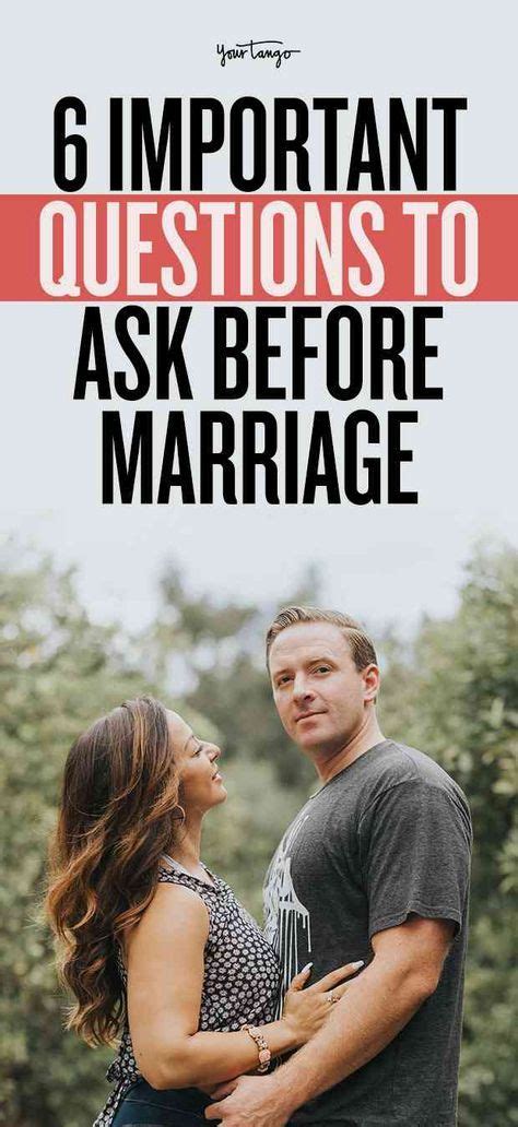 While you might know nearly all there is to know about your partner, the following topics are those that may matter most in a marriage. Love: Expert Advice, Quotes And Stories To Make ...
