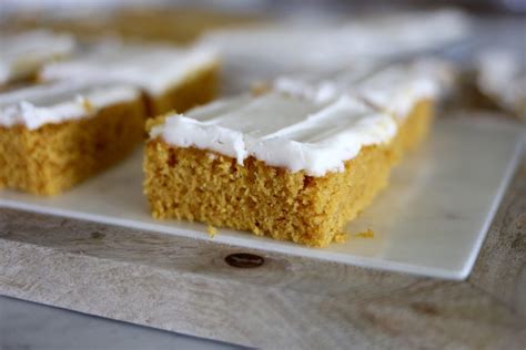 Pumpkin Sheet Cake With Cream Cheese Frosting A Bountiful Kitchen
