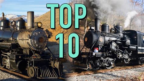 Top 10 Steam Train Rides In The Usa Youtube