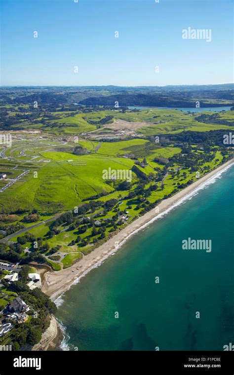 Long Bay Auckland North Island New Zealand Aerial Stock Photo Alamy