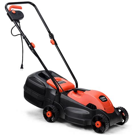 Why choose a honda lawn mower? Costway 12 Amp 14-Inch Electric Push Lawn Corded Mower ...