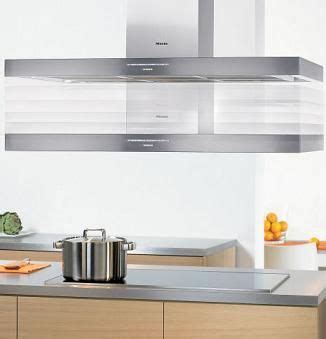 Your kitchen island range hoods are modern and powerful additions to your kitchen. Miele motorized height-adjustable ventilation hood for ...