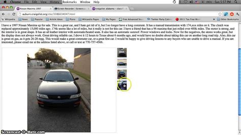 Maybe you would like to learn more about one of these? Craigslist Auburn Alabama Used Cars and Trucks - Best For ...