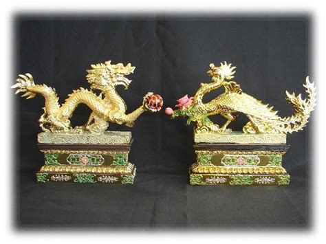 Feng Shui Dragon And Phoenix Statues Bring Wealth Love And Romance