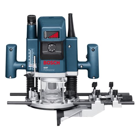 Bosch Gof1300ce Plunge Router 240v 14 And 12in
