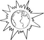 Our solar system in order consists of… the sun, and then the planets mercury, venus, earth, mars. Planet Mercury coloring page | Super Coloring