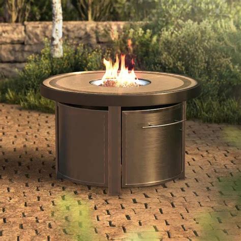 Get fired up for late summer evenings with these top picks for blazing backyard fire pits. Creative Outdoor Solutions 44-in W 55000-BTU Brown ...
