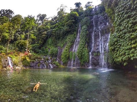 Banyumala Twin Waterfall The Real Spiritual Jungle And Waterfall Kuta