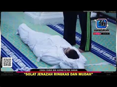 Melakukan takbiratul ihram (takbir pertama). [PENDIDIKAN ISLAM-PANDUAN SOLAT JENAZAH MUDAH DAN RINGKAS ...
