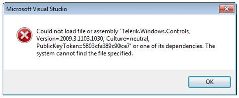 File Or Assembly Cannot Load Techyv Com