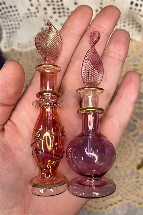 Glass Blown Egyptian Perfume Bottles Etsy