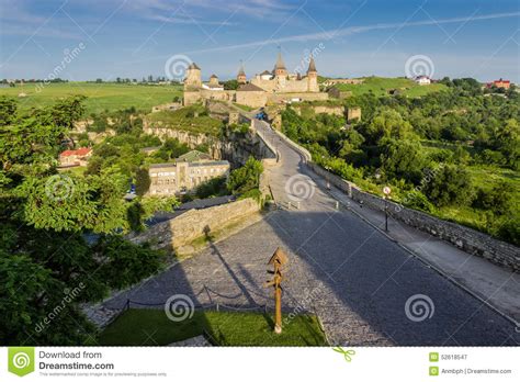 Kamenetz Podolsk Fortress Stock Image Image Of Culture 52618547