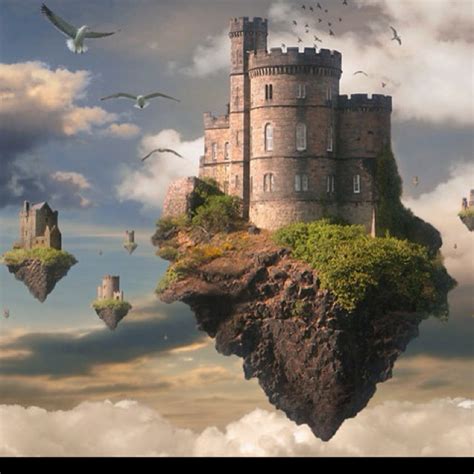 Floating Castle Whimsy Pinterest