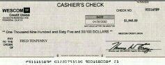 Unfortunately, wells fargo charges a fee for cashier's checks, whether you request them at a branch or through the mail. Do Wells Fargo money orders have the account holder's name ...