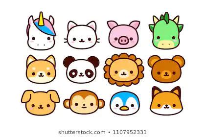 cute japanese animal cartoons - Google Search | Cute cartoon animals