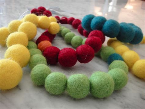 This is great for beginners. How to make Felted Balls | Felted wool crafts, Felt crafts ...