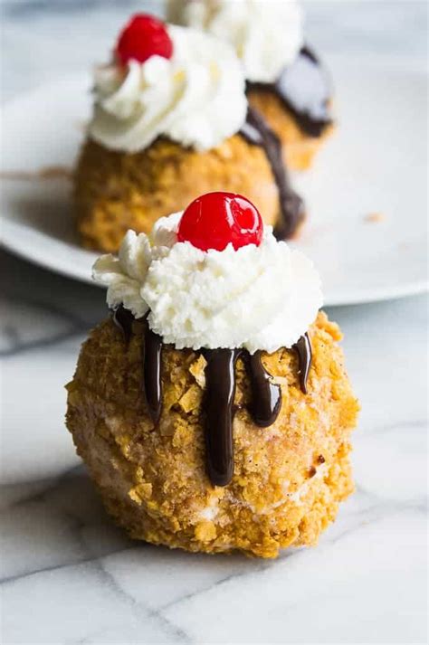 Easy Mexican Fried Ice Cream And Recipe Video House Of Yumm
