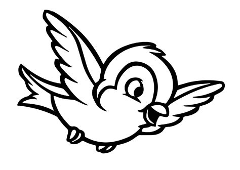 Printable Bird Coloring Page Print And Color Pdf Color Craft
