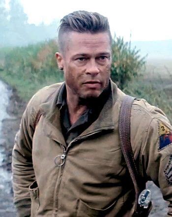Brad pitt is a famous hollywood actor and known for his best hairstyle in hollywood film fury. Brad Pitt's Fury Hairstyle | Brad pitt haarschnitt, Frisuren, Militärhaarschnitte