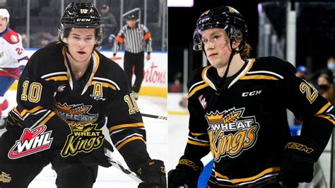 Ritchie Danielson Named Wheat Kings Co Captains Brandon Wheat Kings