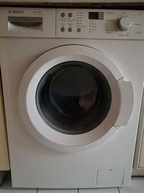 Parmi les machines à laver bosch dotées de la fonction varioperfect, vous avez le choix entre speedperfect et ecoperfect. Problème d'essorage et vidange
