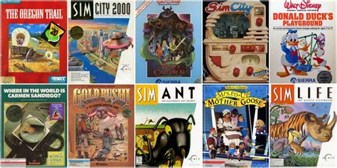 8 Educational Computer Games Early 2000s