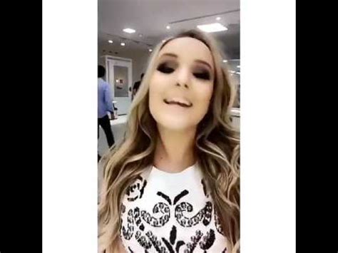Ela ja era linda com aquela cor de cabelo imagina agora! Snapchat Da Larissa Manoela-Loira Denovo? - YouTube