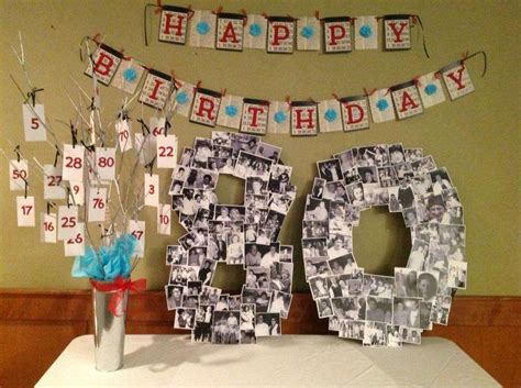 Celebrate In Style With These 80th Birthday Decoration Ideas